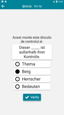 German - Romanian android App screenshot 0