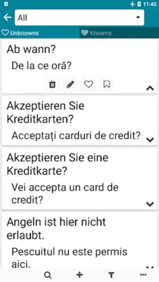 German - Romanian android App screenshot 4